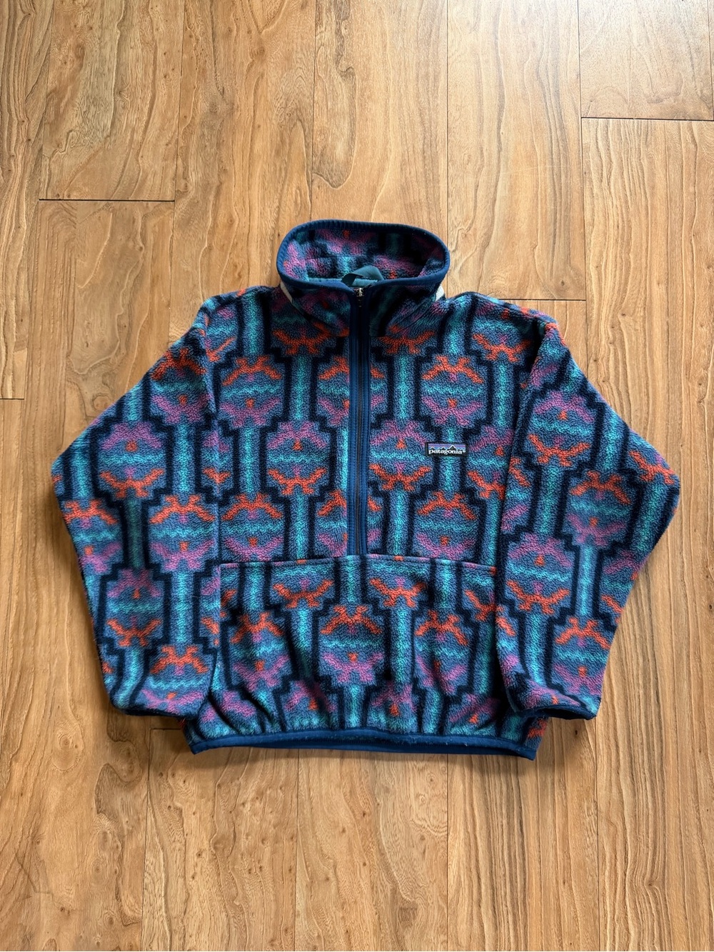 Vintage 90s Patagonia Tehuelche Synchilla fleece jacket